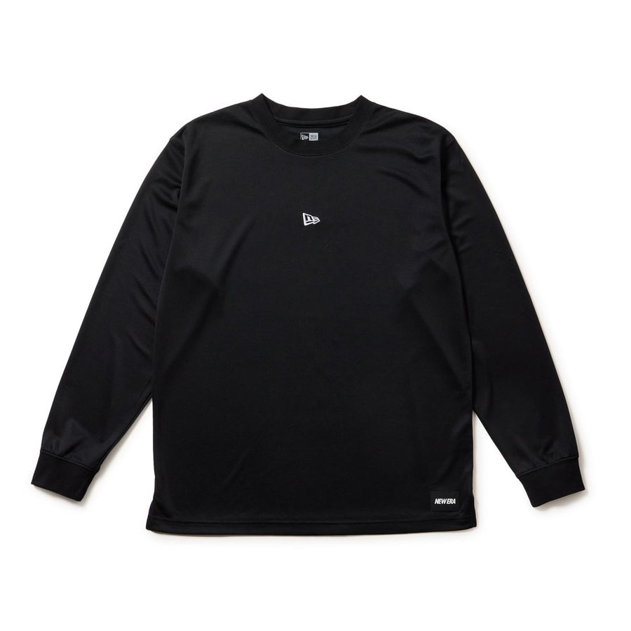 ニューエラ（NEW ERA）（メンズ、レディース）バスケットボールウェア 長袖 テック Tシャツ バーチカルロゴ 14674775
