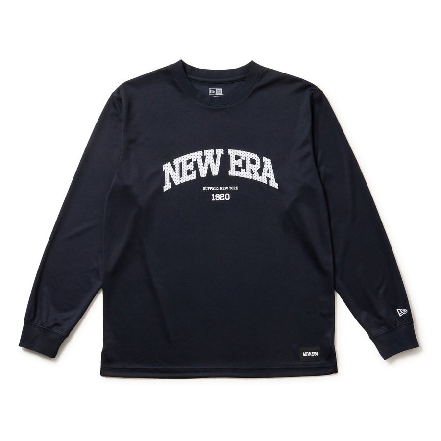 ニューエラ（NEW ERA）（メンズ、レディース）バスケットボールウェア 長袖 オーバーサイズド テック Tシャツ カレッジロゴ 14674777