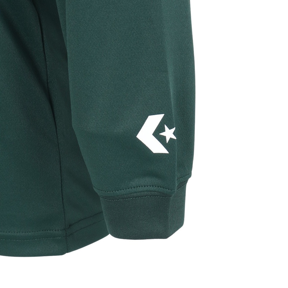 コンバース（CONVERSE）（メンズ、レディース）バスケットボールウェア プリント長袖シャツ CB252365L-4700