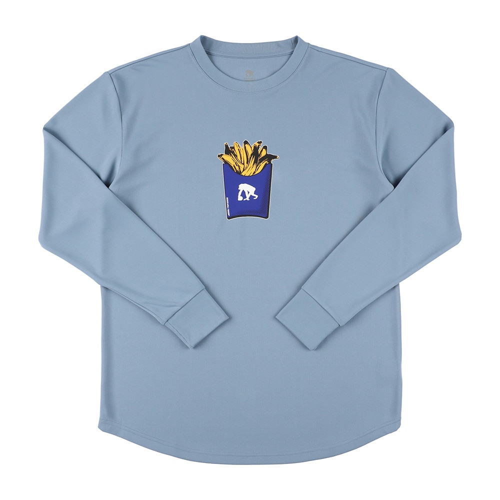 エゴザル（EGOZARU）（メンズ、レディース）バスケットボールウェア フレッシュタイム ロングスリーブTシャツ EZFW25ULS002C219