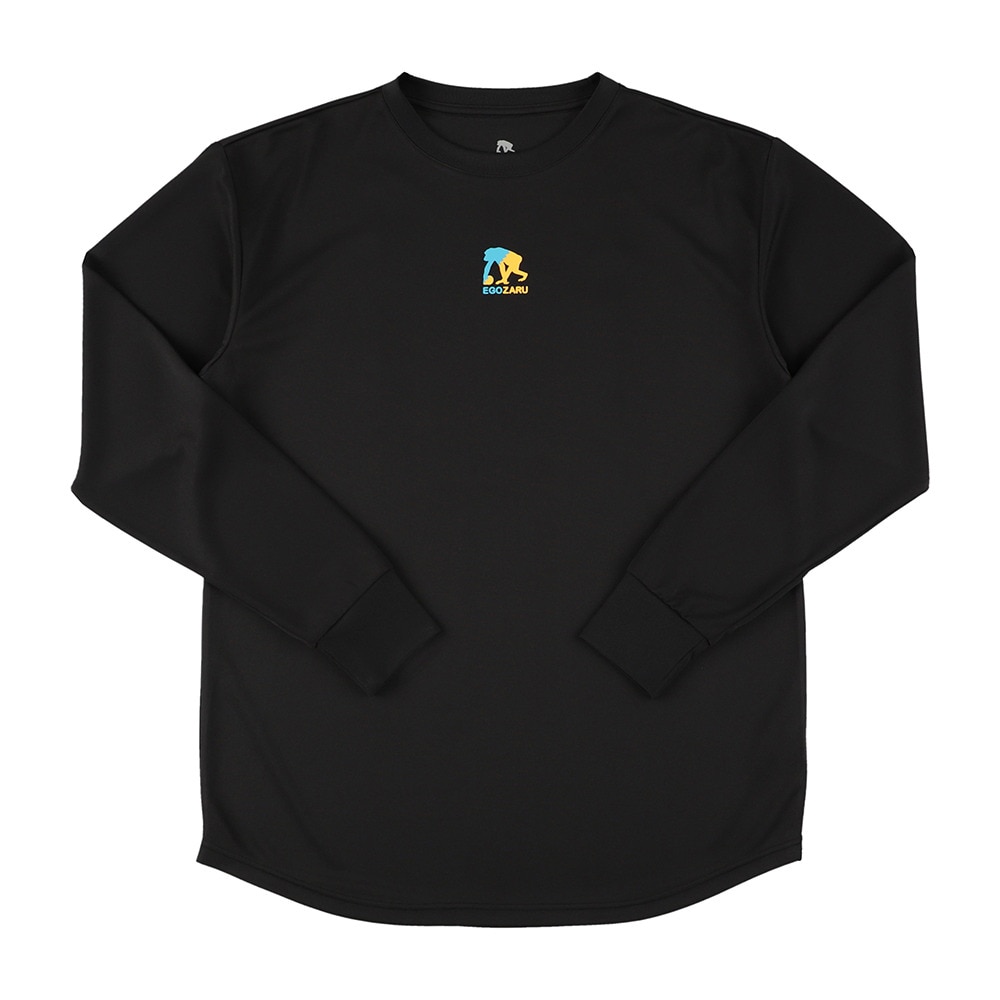 エゴザル（EGOZARU）（メンズ、レディース）バスケットボールウェア クアトロ ロゴ ロングスリーブTシャツ EZFW25ULS003C001