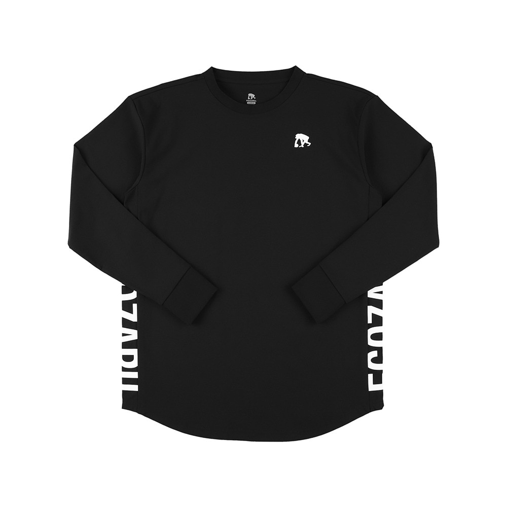 エゴザル（EGOZARU）（メンズ、レディース）バスケットボールウェア EZドライ サイドパネル 長袖Tシャツ EZFW25ULS007 C001