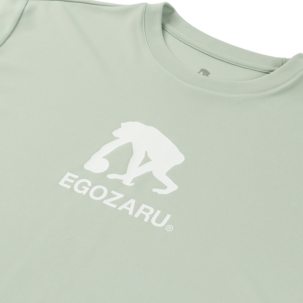 エゴザル（EGOZARU）（メンズ、レディース）バスケットボールウェア ラインロゴ バックプリント 長袖Tシャツ EZFW25ULS008 C225