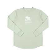(メンズ、レディース)バスケットボールウェア ラインロゴ バックプリント 長袖Tシャツ EZFW25ULS008 C225