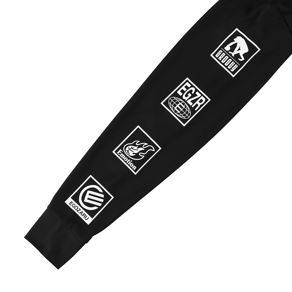 エゴザル（EGOZARU）（メンズ、レディース）バスケットボールウェア アイコンスリーブ 長袖Tシャツ EZFW25ULS009 C001