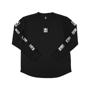 (メンズ、レディース)バスケットボールウェア アイコンスリーブ 長袖Tシャツ EZFW25ULS009 C001