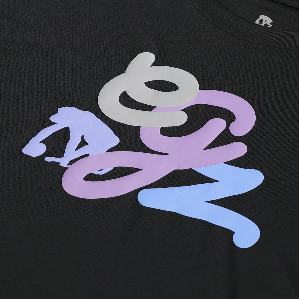 エゴザル（EGOZARU）（メンズ、レディース）バスケットボールウェア マルチスクリプト 長袖Tシャツ EZFW25ULS013 C001
