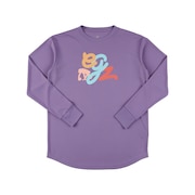 (メンズ、レディース)バスケットボールウェア マルチスクリプト 長袖Tシャツ EZFW25ULS013 C223