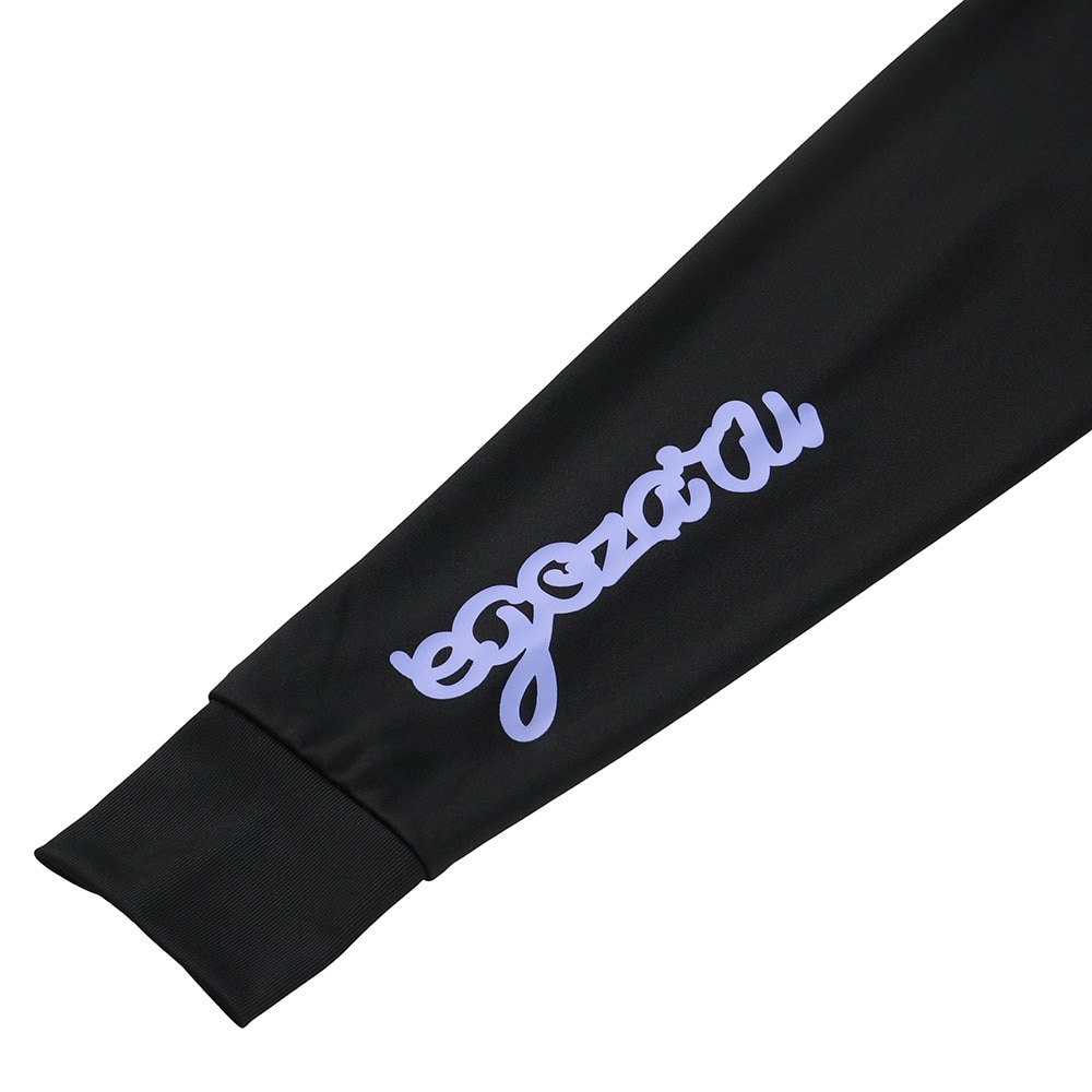 エゴザル（EGOZARU）（メンズ、レディース）バスケットボールウェア マルチスクリプト ロゴ 長袖Tシャツ EZFW25ULS014 C001
