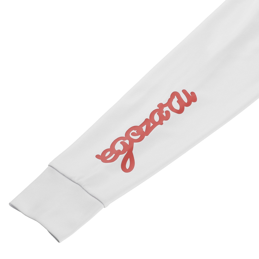 エゴザル（EGOZARU）（メンズ、レディース）バスケットボールウェア マルチスクリプト ロゴ 長袖Tシャツ EZFW25ULS014 C002