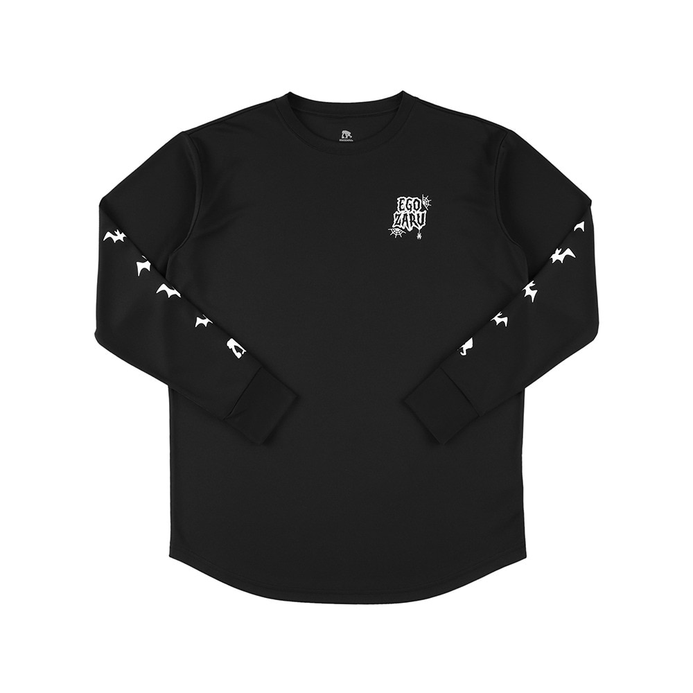 エゴザル（EGOZARU）（メンズ）バスケットボールウェア グロウ ホラーロゴ 長袖Tシャツ EZFW25ULS025C001