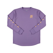 (メンズ)バスケットボールウェア グロウ ホラーロゴ 長袖Tシャツ EZFW25ULS025C223