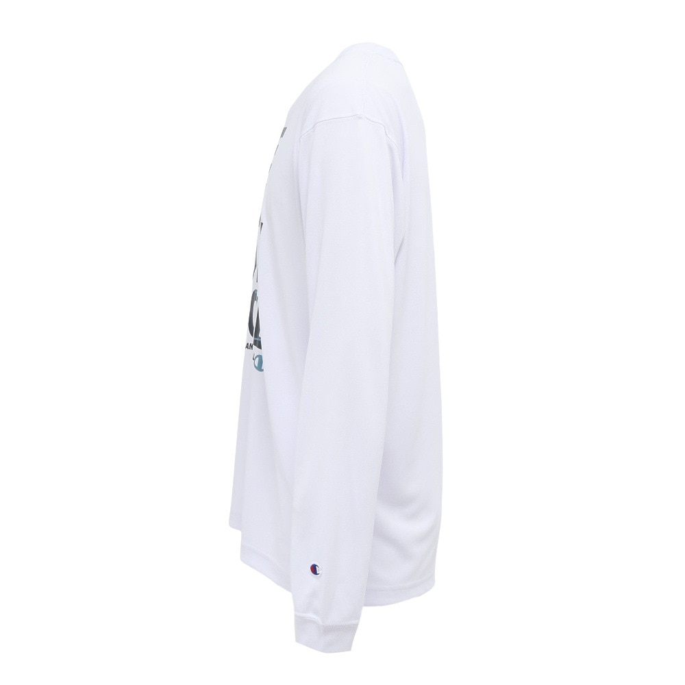 チャンピオン（CHAMPION）（メンズ）バスケットボールウェア 長袖 Tシャツ C3-CB427 010