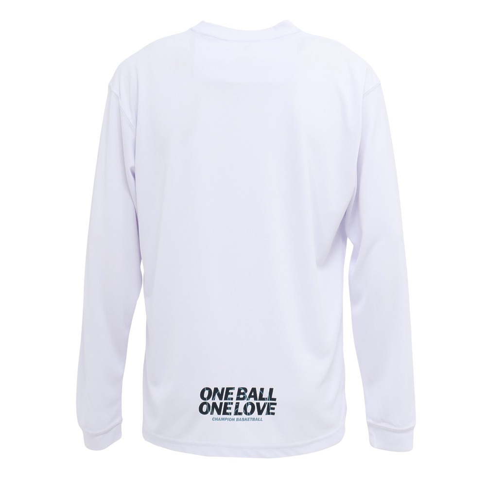 チャンピオン（CHAMPION）（メンズ）バスケットボールウェア 長袖 Tシャツ C3-CB427 010