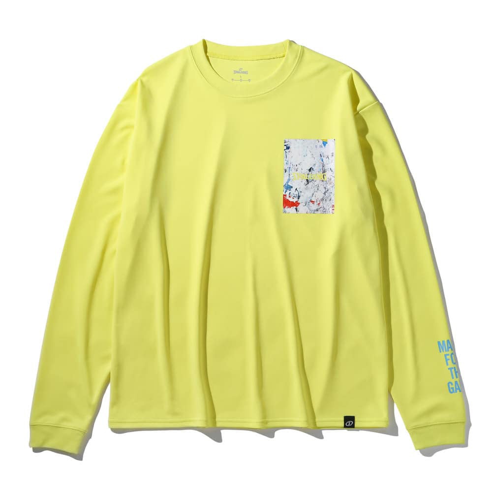 スポルディング（SPALDING）（メンズ）バスケットボールウェア ロングスリーブTシャツ グランジウォール SMT25122ML