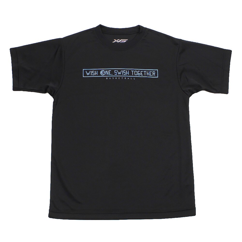 Ｔシャツ ジュニア 半袖 ドライプラス 吸汗速乾 Sky is the limit2 751G9ES1026 BLK 【 バスケットボール ウェア 】