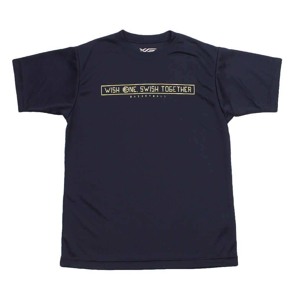 Tシャツ ジュニア 半袖 ドライプラス 吸汗速乾 Sky is the limit2 751G9ES1026 NVY 【 バスケットボール ウェア 】
