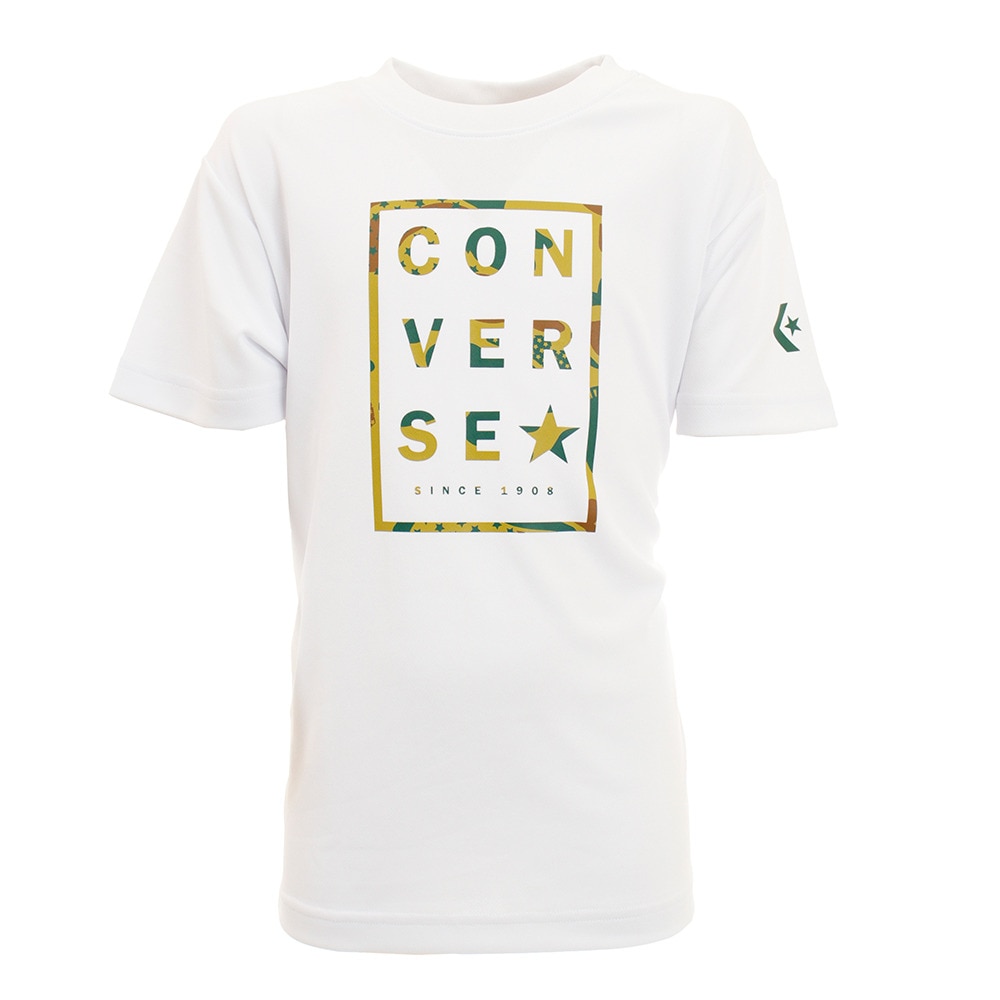 Ｔシャツ ジュニア 半袖 プリント CBA401357-1100 【 バスケットボール ウェア 】