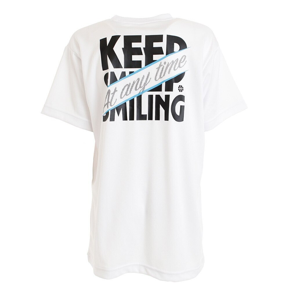 エックスティーエス｜Tシャツ ジュニア 半袖 ドライ 吸汗速乾 Keep smiling 751G0ES8226 WHT バスケットボール ウェア -  スポーツ用品はスーパースポーツゼビオ