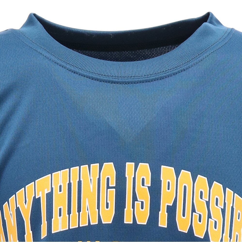 エックスティーエス XTS Tシャツ ジュニア 半袖 DEO PARTS Anything is possible 751G0ES8217 バスケットボール ウェア ドライ キッズ 名作 エックスティーエス XTS Tシャツ ジュニア 半袖 DEO PARTS Anything is possible 751G0ES8217 バスケットボール ウェア ドライ キッズ 名作