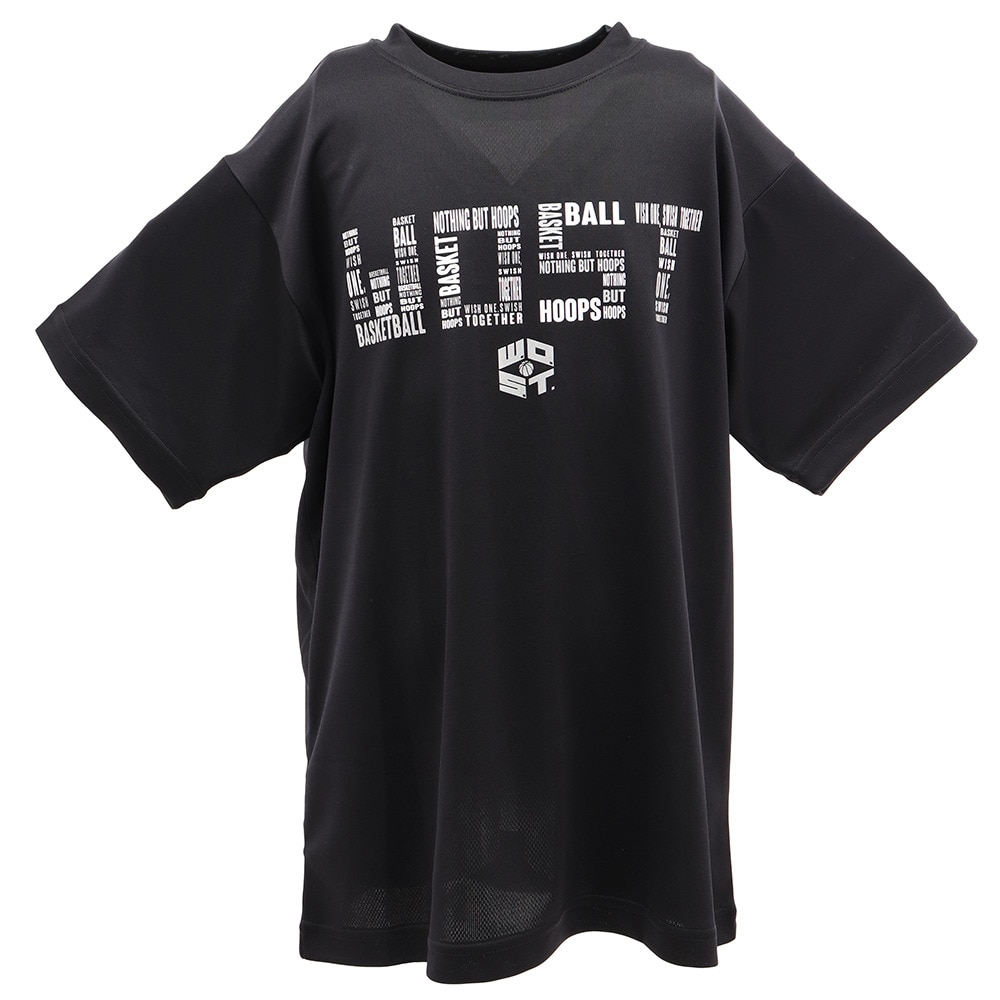 Ｔシャツ ジュニア 半袖 DEO PARTS Nothing but beieve 751G0ES8219 BLK 【 バスケットボール ウェア 】