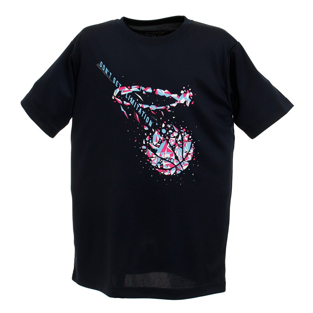Ｔシャツ ジュニア 半袖 751G0CD8238 NVY 【 バスケットボール ウェア 】