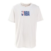 エヌビーエー（NBA）（キッズ）ジュニア ワンポイントTシャツ ロゴマン PK2B7BB4U-WHT バスケットボールウェア NBA