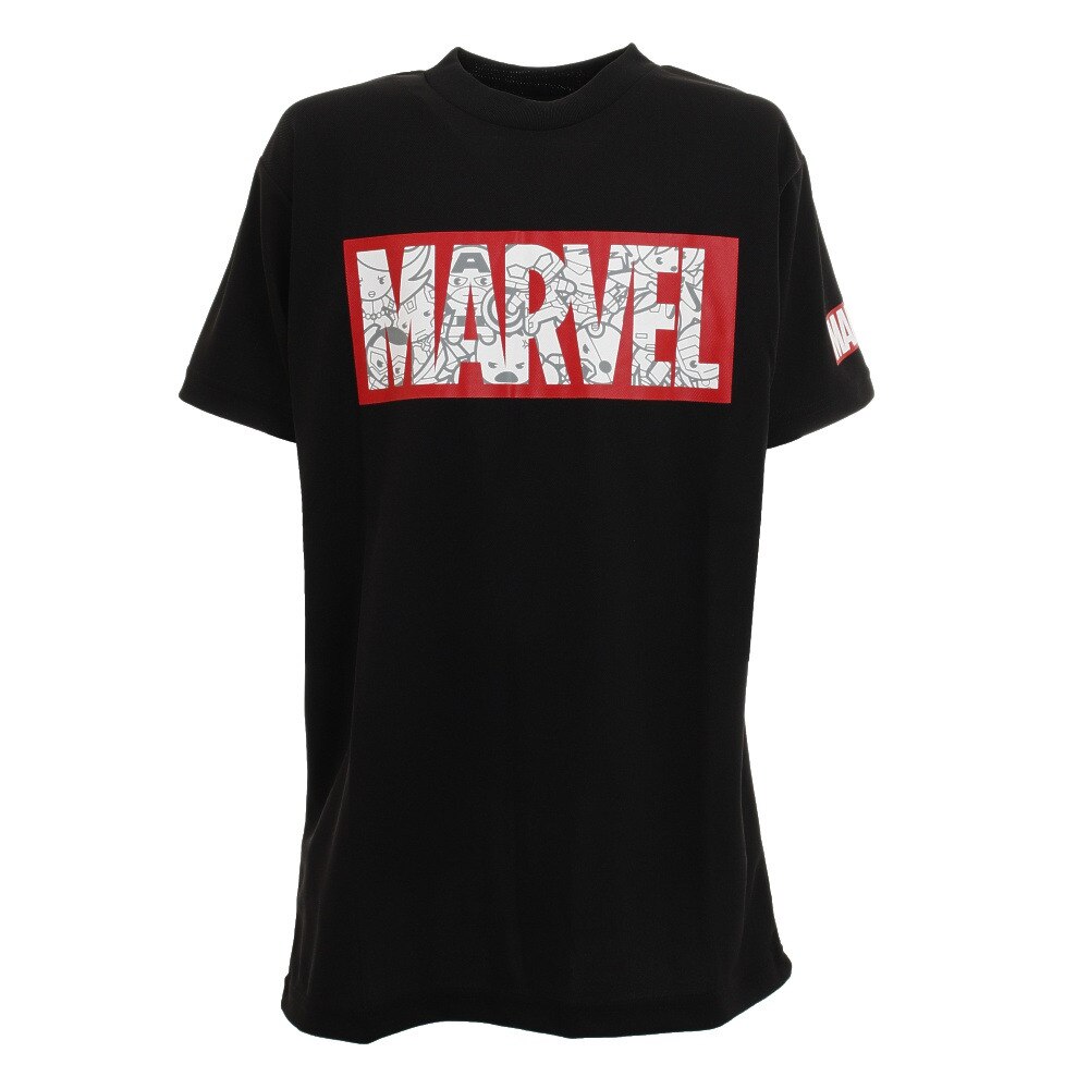  ジュニア 半袖Tシャツ アベンジャーズ DS0192024クロ