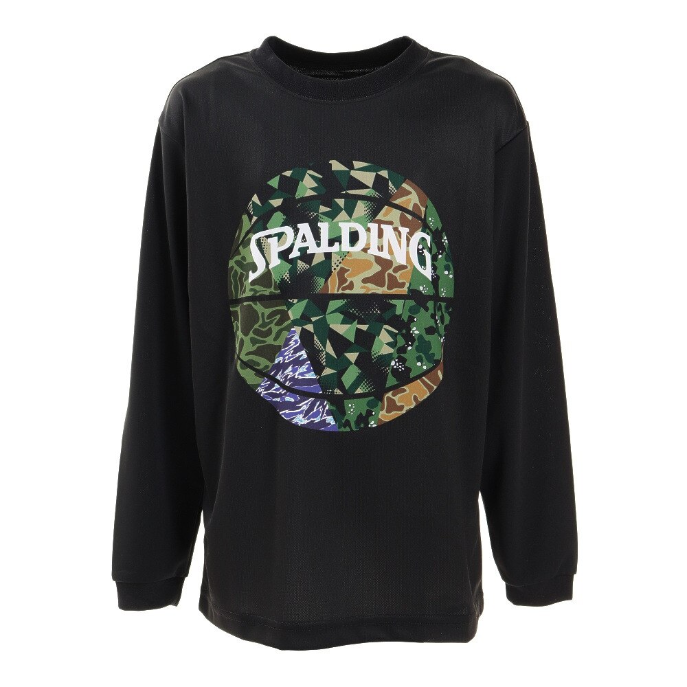  ジュニア ロングスリーブTシャツ ミックスカモボール SJT201680