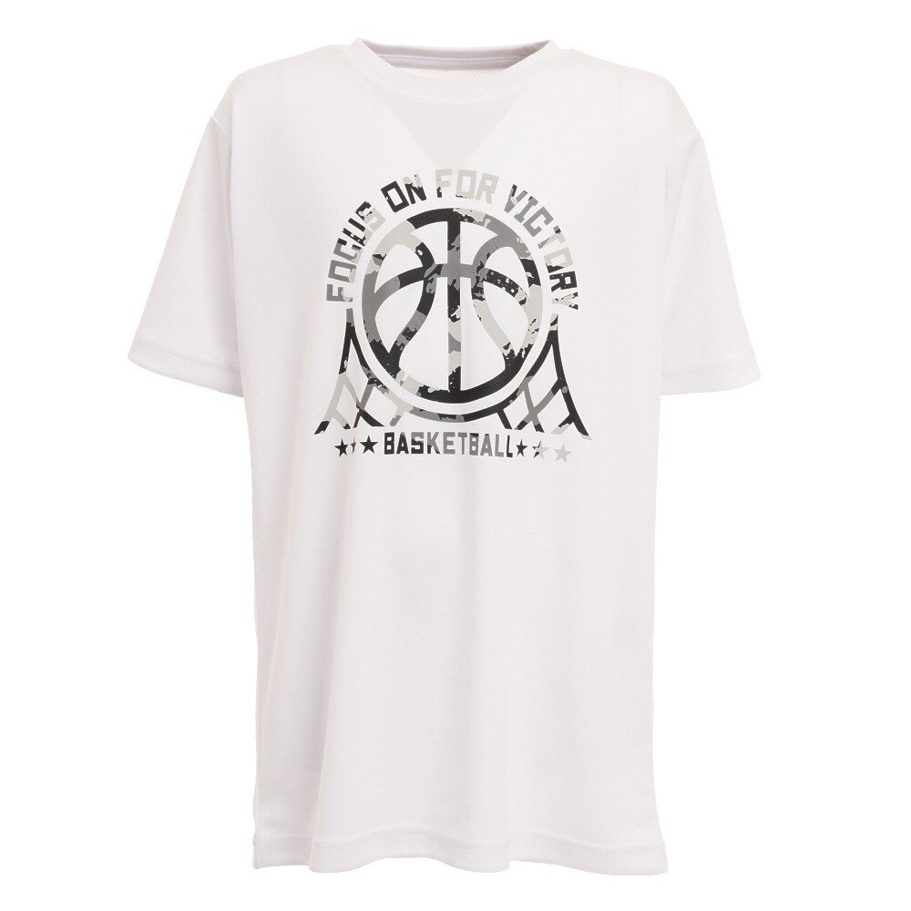 ジュニア ドライプラス 半袖Tシャツ 751G1CD4419 WHT