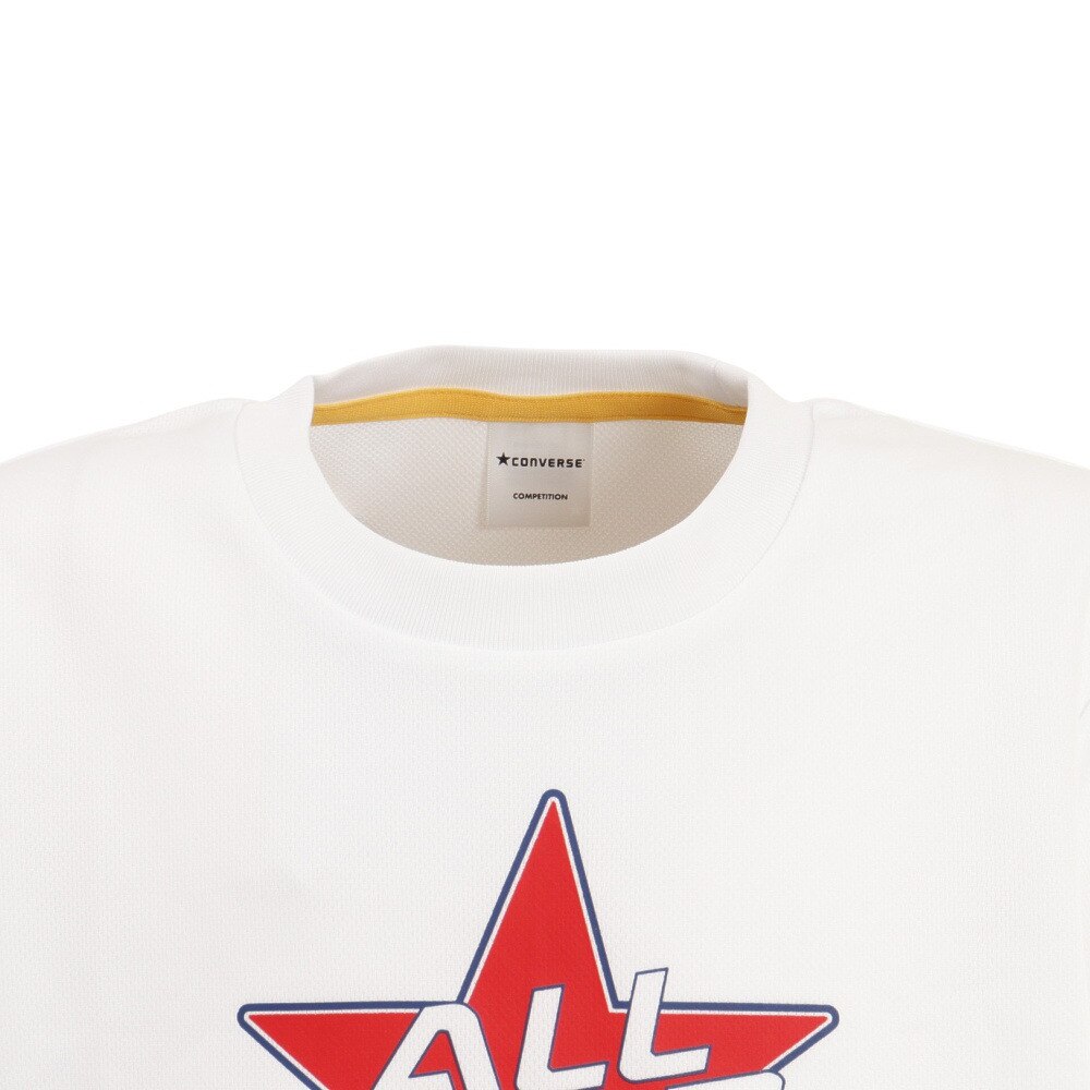 コンバース（CONVERSE）（キッズ）バスケットボールウェア ジュニア プリントTシャツ CB421351-1100