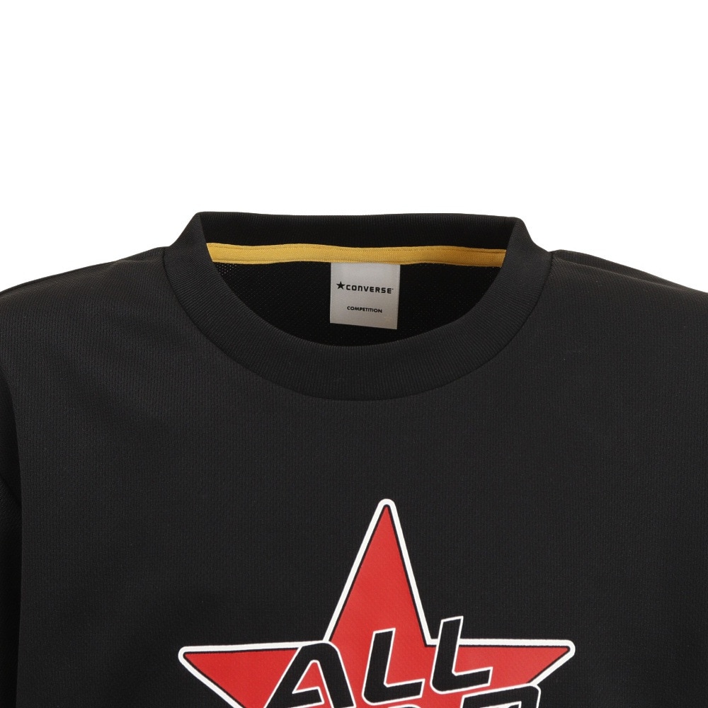 コンバース（CONVERSE）（キッズ）バスケットボールウェア ジュニア プリントTシャツ CB421351-1900