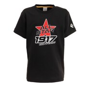コンバース(CONVERSE)(キッズ) バスケットボールウェア ジュニア プリントTシャツ CB421351