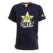 コンバース（CONVERSE）（キッズ）バスケットボールウェア ジュニア プリントTシャツ CB421351-2900