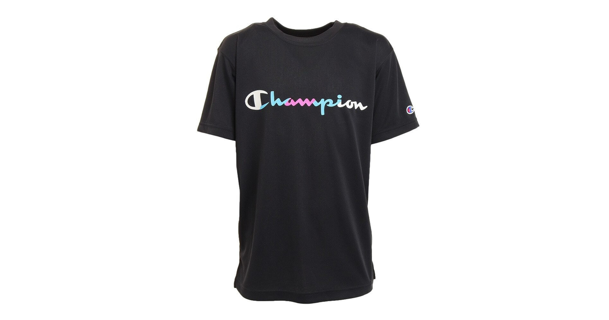 チャンピオン（CHAMPION）（キッズ）バスケットボールウェア ジュニア ミニバス用 半袖Tシャツ CK-VB322 090  スポーツ用品はスーパースポーツゼビオ