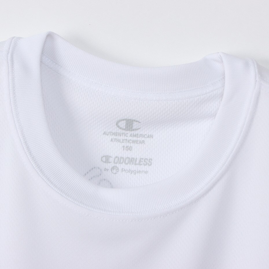 チャンピオン（CHAMPION）（キッズ）バスケットボールウェア ジュニア ミニバス用 ショートスリーブTシャツ CK-VB323 010 |  スポーツ用品はスーパースポーツゼビオ