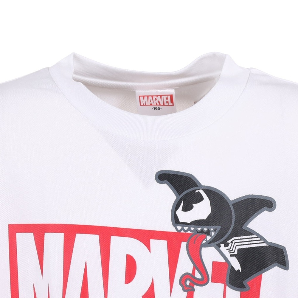 マーベル（MARVEL）（キッズ）ジュニア マーベル UVカット スパイダーマンヴェノム半袖Tシャツ DS0222011