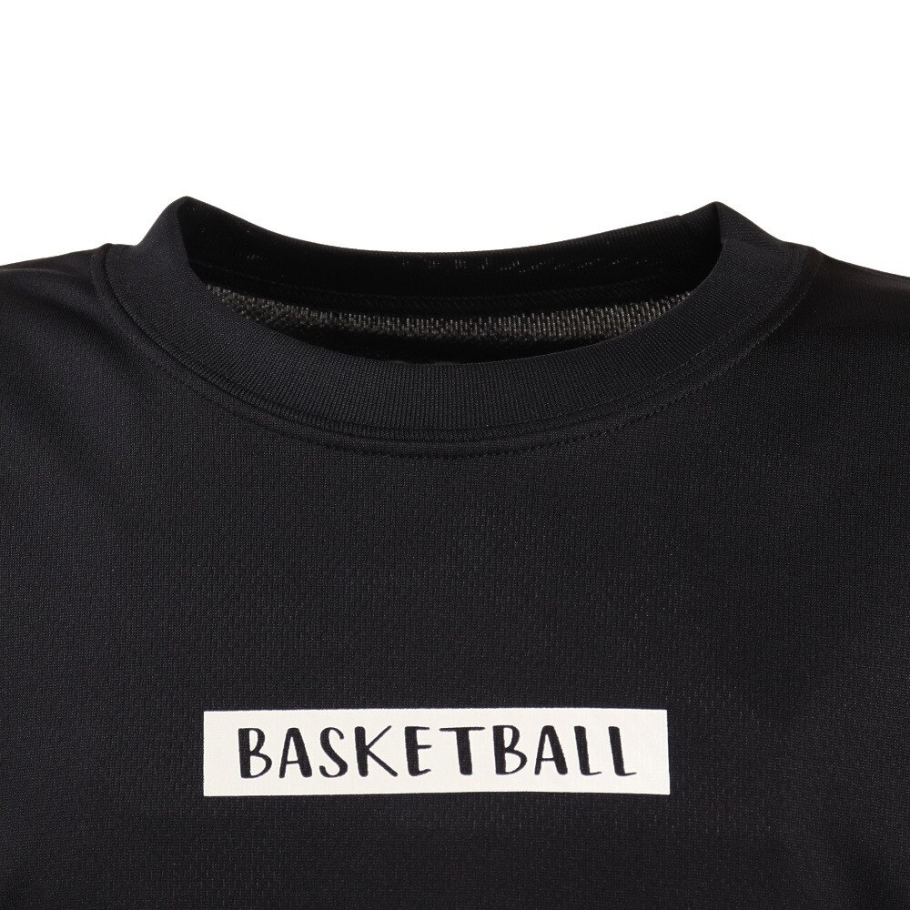 エックスティーエス（XTS）（キッズ）バスケットボールウェア ジュニア ドライプラス Push yourself Tシャツ 751G2ES7134 BLK