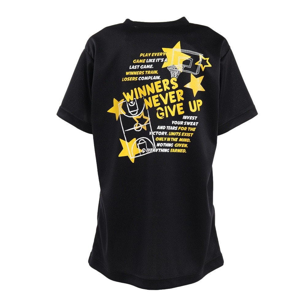 エックスティーエス（XTS）（キッズ）バスケットボールウェア ジュニア ドライプラス Winners never Tシャツ 751G2ES7135 BLK
