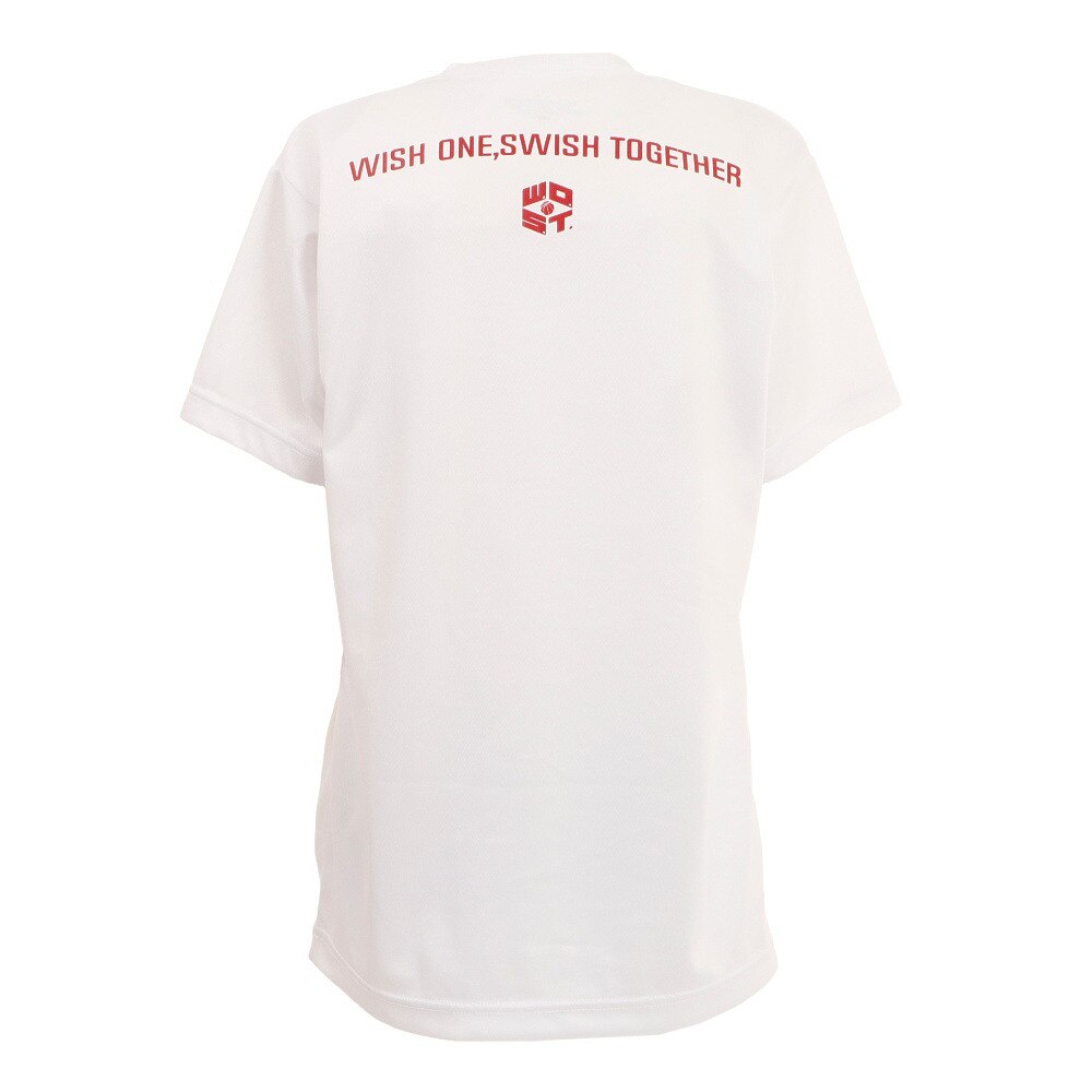 エックスティーエス（XTS）（キッズ）バスケットボールウェア ジュニア ドライプラス 半袖Ｔシャツ 751G2ES7130 WHT