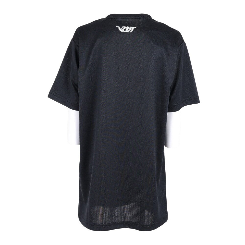 エックスティーエス（XTS）（キッズ）バスケットボールウェア ジュニア ドライプラス ジュニア メッセージグラフィックTシャツ 751G2CD7127 BLK