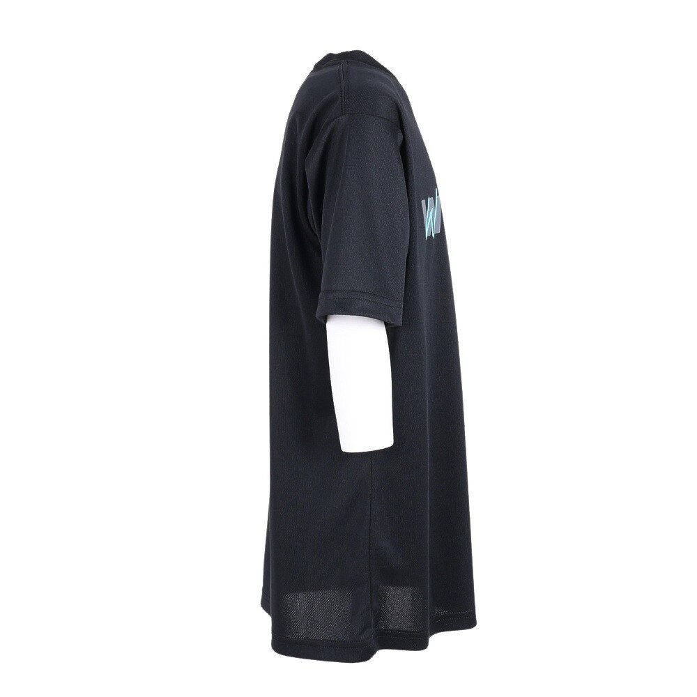 エックスティーエス（XTS）（キッズ）バスケットボールウェア ジュニア ドライプラス ジュニア メッセージグラフィックTシャツ 751G2CD7127 BLK