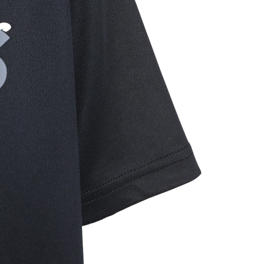エックスティーエス（XTS）（キッズ）バスケットボールウェア ジュニア ドライプラス ジュニア メッセージグラフィックTシャツ 751G2CD7127 BLK