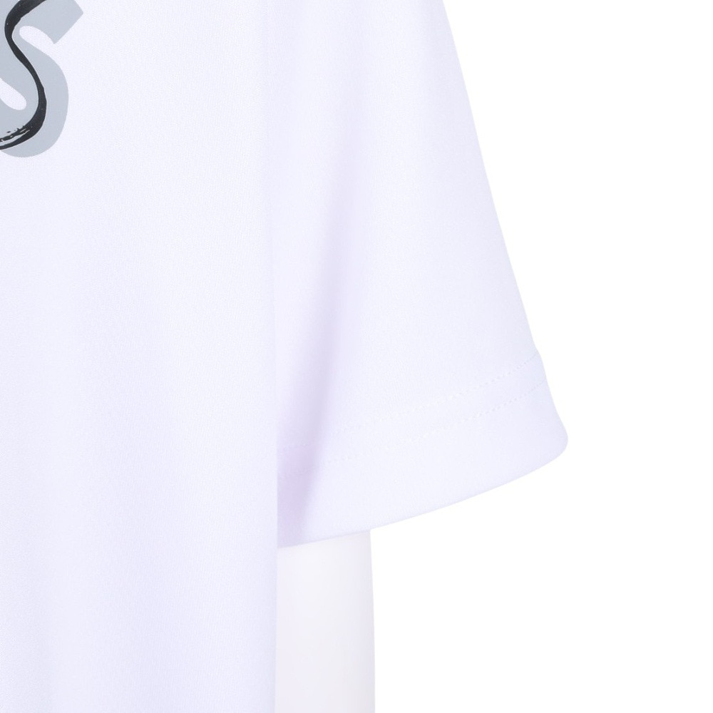 エックスティーエス（XTS）（キッズ）バスケットボールウェア ジュニア ドライプラス ジュニア メッセージグラフィックTシャツ 751G2CD7127 WHT