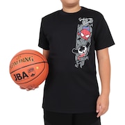 (キッズ)ジュニア マーベル UVカット スパイダーマン&ヴェノム半袖Tシャツ DS0222011 冷感 速乾