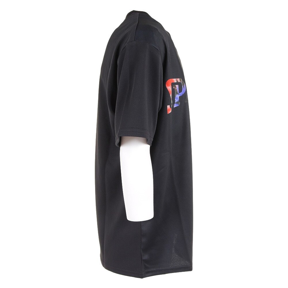 スポルディング（SPALDING）（キッズ）バスケットボールウェア UVカット ジュニア Tシャツ タイダイマーブリングロゴ SJT22166 速乾