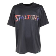 スポルディング（SPALDING）（キッズ）バスケットボールウェア ジュニア Tシャツ タイダイマーブリングロゴ SJT22166