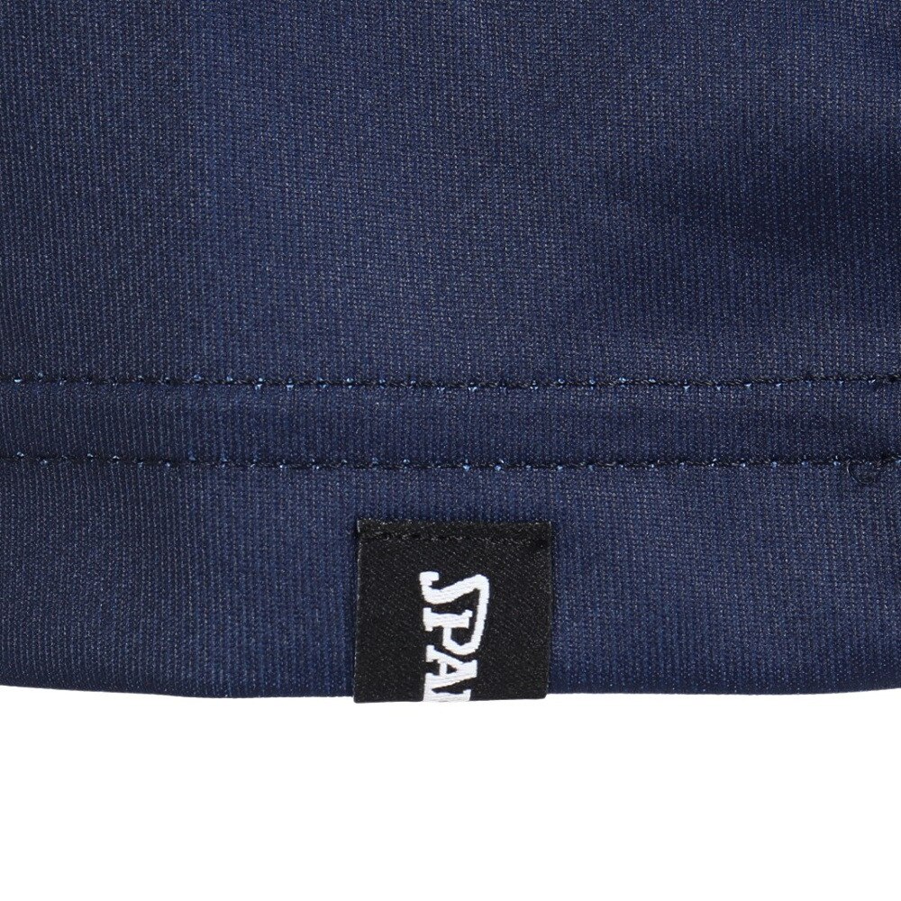 スポルディング（SPALDING）（キッズ）バスケットボールウェア UVカット ジュニア Tシャツ ボールプリント SJT23052NV 速乾