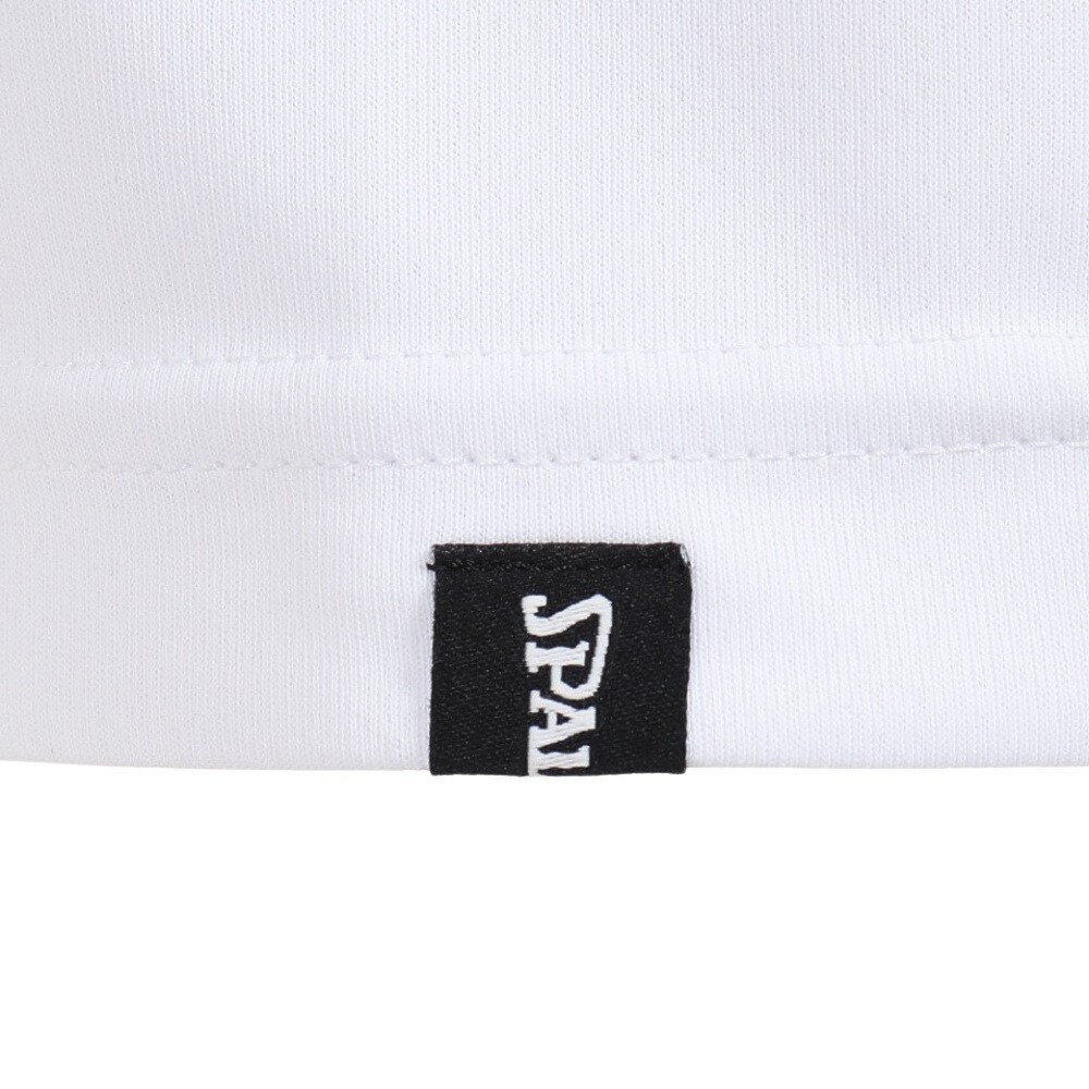 スポルディング（SPALDING）（キッズ）バスケットボールウェア UVカット ジュニア Tシャツ ボールプリント SJT23052WH