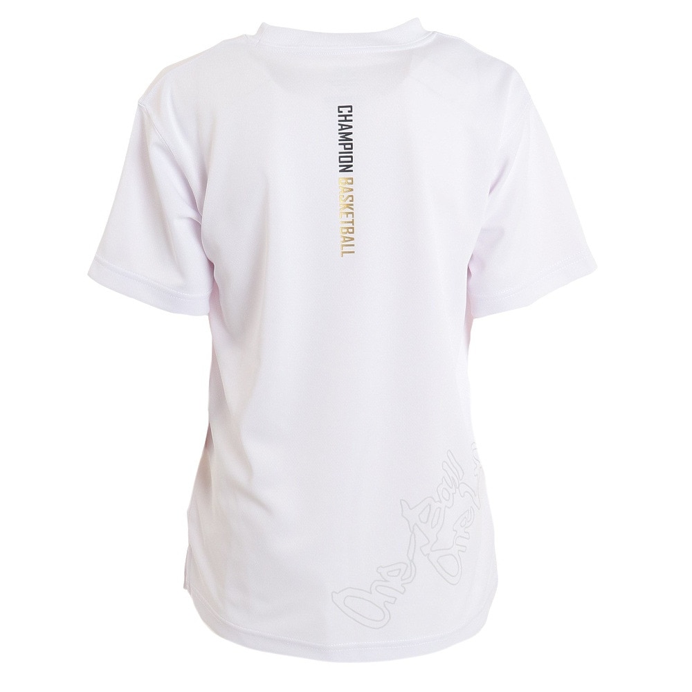 チャンピオン（CHAMPION）（キッズ）バスケットボールウェア ジュニア ミニ ショートスリーブTシャツ CK-XB312 010